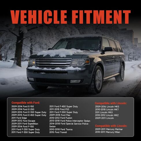 601-225 Fuel Pump Relay Module AA8Z9345A Compatible with Ford E-150 E-250 E-350 E-450 F-150 F-250 F-350 F-450 F-550 Flex Super Duty Fit for Lincoln MKS MKT MKX MKZ Driver Module 2009-2019 in Kuwait