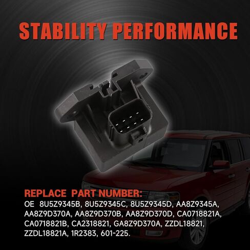 601-225 Fuel Pump Relay Module AA8Z9345A Compatible with Ford E-150 E-250 E-350 E-450 F-150 F-250 F-350 F-450 F-550 Flex Super Duty Fit for Lincoln MKS MKT MKX MKZ Driver Module 2009-2019 in Kuwait