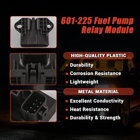 601-225 Fuel Pump Relay Module AA8Z9345A Compatible with Ford E-150 E-250 E-350 E-450 F-150 F-250 F-350 F-450 F-550 Flex Super Duty Fit for Lincoln MKS MKT MKX MKZ Driver Module 2009-2019 in Kuwait