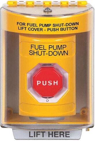 SAFETY TECHNOLOGY INTERNATIONAL Fuel Pump Shutdown Push Button,2-7/8" D in Saudi Arabia