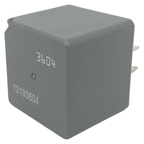 2-Pack 12193604 Relay - 30A 12VDC 4-Pin SPST Auto Relay - متوافق مع مركبات GM (لشفروليه سيلفرادو، Buick Enclave) - يعمل على إصلاح أعطال التيار المتردد ومشكلات نظام التشغيل in Kuwait