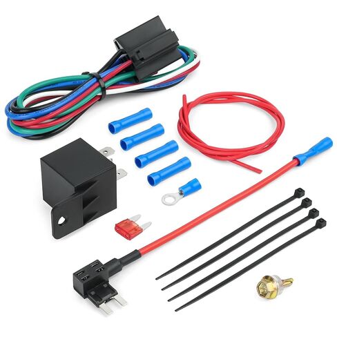 Brake Light Switch Relay Kit Flat Tow Turn Signal Toad Lamp Override Wiring Set-Up 88400 for Towed Vehicles RV Motorhome in Saudi Arabia