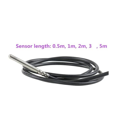 GRW8-01/02 Temperature Control Relay 16A AC/DC24-240V with Waterproof Sensor Heating & Cooling(GRW8-02-2m Sensor) in Saudi Arabia