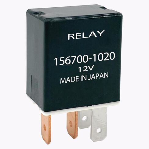 156700-1020 (3 عبوات) 12 فولت 30 أمبير SPST 4-Pin SPST مرحل السيارات متوافق مع أنظمة Denso Toyota Honda HVAC يستعيد تدفق هواء مروحة محرك المنفاخ in Kuwait