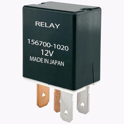 156700-1020 (3 عبوات) 12 فولت 30 أمبير SPST 4-Pin SPST مرحل السيارات متوافق مع أنظمة Denso Toyota Honda HVAC يستعيد تدفق هواء مروحة محرك المنفاخ in Kuwait
