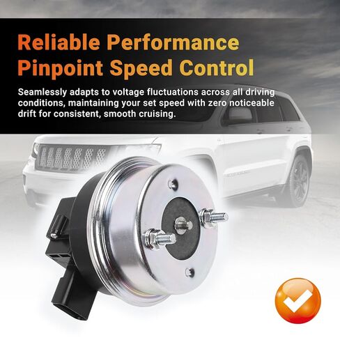 Cruise Servo Speed Control 4669979 Compatible with Jeep Grand Cherokee Liberty 1998-2007 Dodge Dakota Durango Ram 1500 2500 3500 1997-2007 Replace 04669979 Cruise Control Actuator in Saudi Arabia