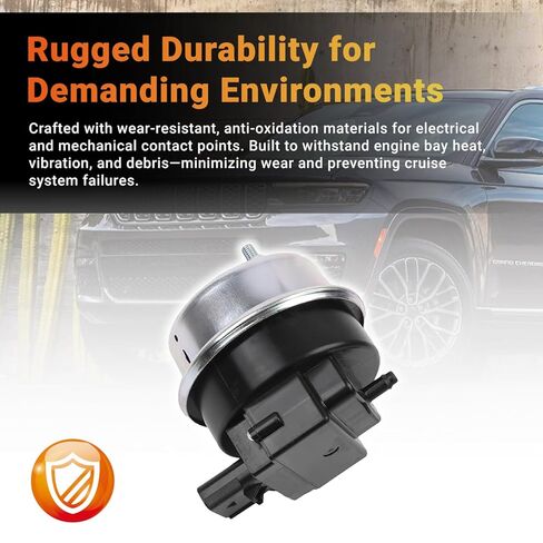 Cruise Servo Speed Control 4669979 Compatible with Jeep Grand Cherokee Liberty 1998-2007 Dodge Dakota Durango Ram 1500 2500 3500 1997-2007 Replace 04669979 Cruise Control Actuator in Saudi Arabia