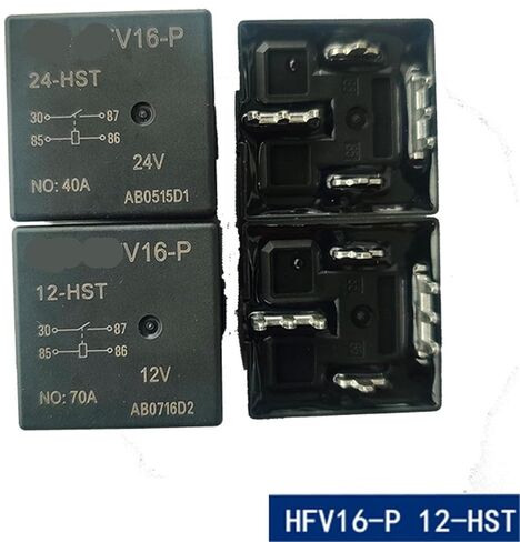 Relay HFV16-P/24-HST مجموعة من مكيفات هواء مرحل السيارة المفتوحة عادة 70A 4-pin (HFV16-P/12-HST) in Kuwait