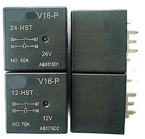 Relay HFV16-P/24-HST مجموعة من مكيفات هواء مرحل السيارة المفتوحة عادة 70A 4-pin (HFV16-P/12-HST) in Kuwait