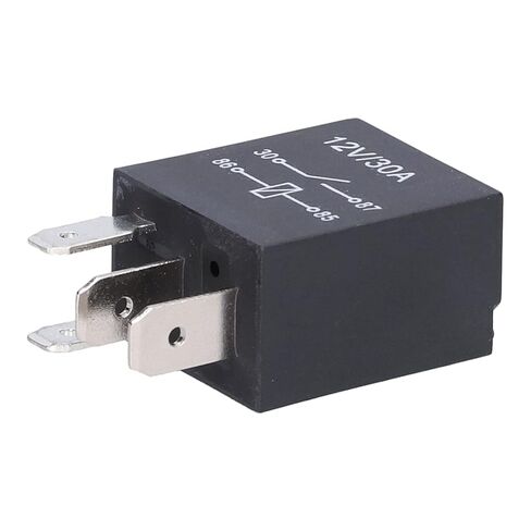 Jeanoko Automobile 12V 30A Violet Relay Set Kit for Fog Lamp Air Conditioner, ABS Brass Material 10Pcs (4 Probes) in Saudi Arabia