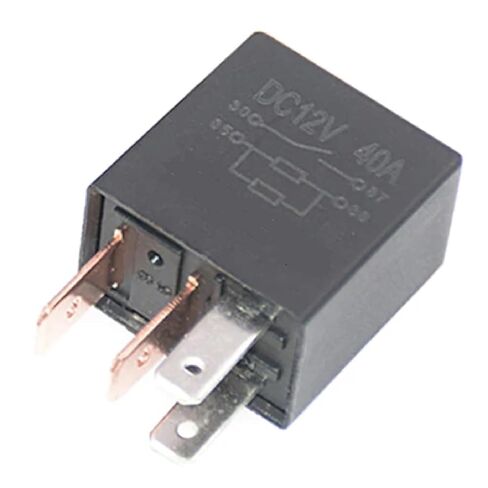 DC 12V 40A Automotive Relay, SPDT 4/5 Pin Car Alarm Relay with 1NO 1NC, High Current Capacity for Security Systems (4pin) in Saudi Arabia