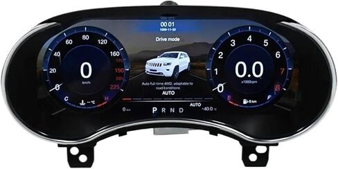 12.3 Inch Car Panel Linux Digital Dashboard Instrument Cluster Compatible For Jeep Grand Cherokee 2014-2018 in Saudi Arabia