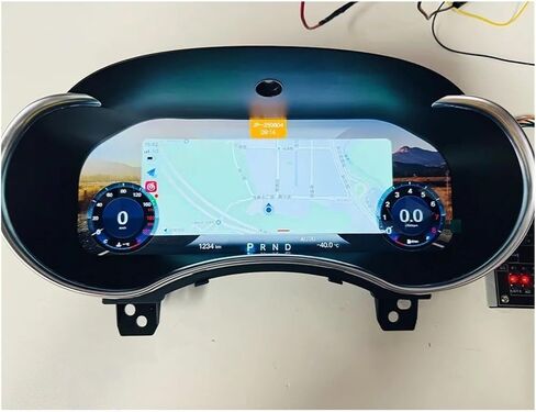 12.3 Inch Car Panel Linux Digital Dashboard Instrument Cluster Compatible For Jeep Grand Cherokee 2014-2018 in Saudi Arabia