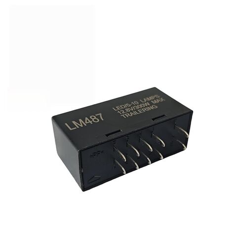 LM487 LED Flasher Relay 10383321 15764135 15231201 - Replacement for Chevy Silverado/GMC-/Cadillac 2003-2007 - Fixes Hyper Flash for LED Turn Signals - Fits GMT800 Platform in Saudi Arabia