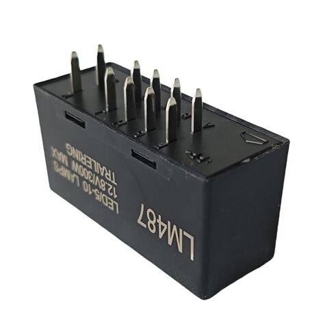 LM487 LED Flasher Relay 10383321 15764135 15231201 - Replacement for Chevy Silverado/GMC-/Cadillac 2003-2007 - Fixes Hyper Flash for LED Turn Signals - Fits GMT800 Platform in Saudi Arabia