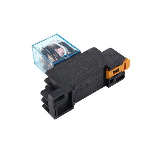 مرحل الطاقة الكهرومغناطيسية LY2NJ، ملف DPDT 10A AC 220V، HH62P HHC68A-2Z مع قاعدة مقبس، مثبطات اللهب in Kuwait