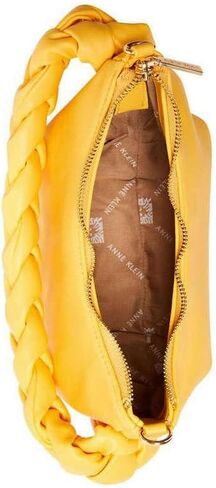 حقيبة كتف هلالية قابلة للتحويل من Anne Klein مع زخرفة مضفرة in Kuwait