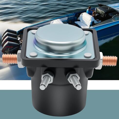 VIKKSAER 383622 12V مفتاح الملف اللولبي لمرحل التشغيل، بديل لجونسون Evinrude OMC 383622، 3217124، 582708، 586180، 389398 استبدال Mercury Outboard 47886، 47886T، يستبدل 389493، 380095 in Kuwait