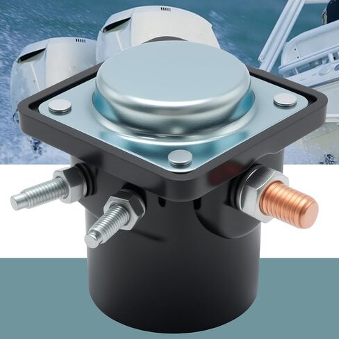 VIKKSAER 383622 12V مفتاح الملف اللولبي لمرحل التشغيل، بديل لجونسون Evinrude OMC 383622، 3217124، 582708، 586180، 389398 استبدال Mercury Outboard 47886، 47886T، يستبدل 389493، 380095 in Kuwait