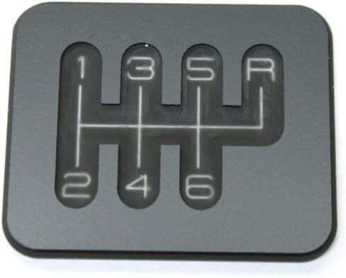 for Pontiac for Firebird 1985-1992 1989-1992 Convertible 1985-1992 6 Speed Shifter Plate Indicator, 3-7 Days Delivery in Saudi Arabia