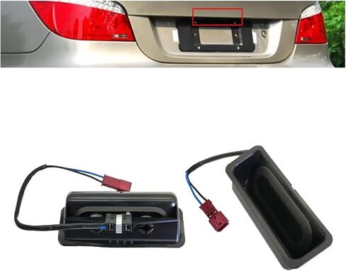 Car Trunk Push Button Handle Trunk Switch Accessory Fit for BMW 5 Series 520 525 Fit for BMW E60 51248168035 in Saudi Arabia