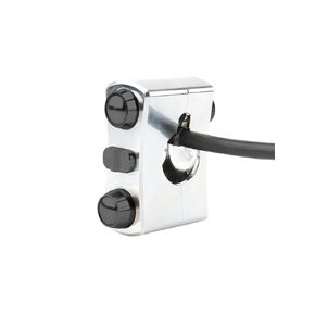 Handlebar Control Switch 1 Inch 25mm Compatible with Touring Softail Sportster(Black) in Saudi Arabia