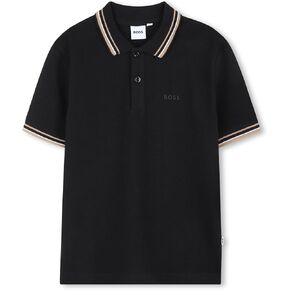 BOSS Boys Boys Short Sleeve Polo Kids Short Sleeve Cotton Classic Fit Polo in Saudi Arabia