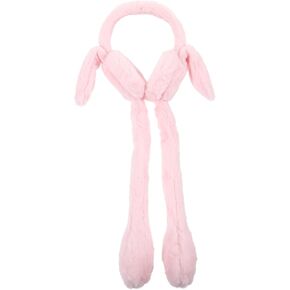KESYOO Cold Earmuffs Plush Earmuffs Christmas Bopper Ear Warmer Bunny Ears Winter Hats for Kids Jumping Ear Hat Plush Bunnies Ladies Hat Winter Muffs Child Cartoon in Saudi Arabia