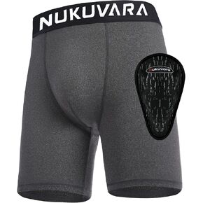 Youth Boys Compression Shorts with Athletic Cup Sliding Underwear for Baseball Football Soccer Lacrosse Boxer Brief in Saudi Arabia