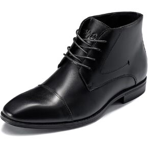 Holy dove Mens Dress Boots,Premium Leather Oxfords,Formal Lace-Up Business Boots for Men‌‌ in Kuwait