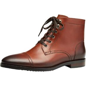 Santimon Men's Oxfords Formal Dress Boots For Men Business Casual Leather Ankle Boots in Saudi Arabia