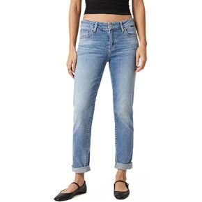 Mavi Emma Women's Slim Leg Boyfriend Jeans, Mid Rise Jeans for Women in Kuwait
