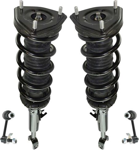 طقم Sway Bar مكون من 4 قطع من مجموعة دعامة زنبركية كاملة محملة من الأمام لسيارة إنفينيتي نيسان in Kuwait