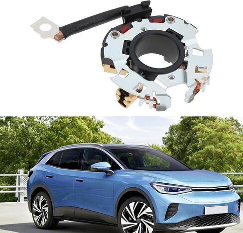 SING F LTD 2Pcs Carbon Brush Holder 0001110061 0001110062 Compatible with Bosch Starter Motor Compatible with Volkswagen in Kuwait