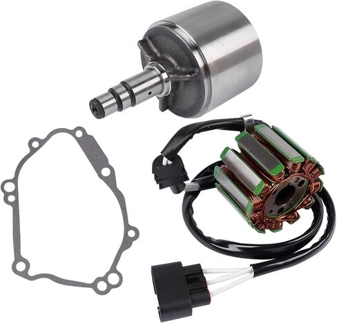 الدوار الدوار دولاب الموازنة المغناطيسي مع حشية بديلة لـ Yamaha YZF R1 طبعة محدودة FZ1 FZ8 FZS1 2004-2016 2D1-81410-10-00 2D1-81410-00-00 in Kuwait