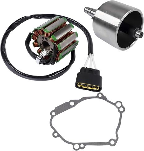 الدوار الدوار دولاب الموازنة المغناطيسي مع حشية بديلة لـ Yamaha YZF R1 طبعة محدودة FZ1 FZ8 FZS1 2004-2016 2D1-81410-10-00 2D1-81410-00-00 in Kuwait