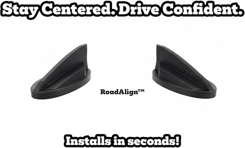 دليل المسار المرئي RoadAlign™ لمساعدة الطلاب على محاذاة لوحة معلومات السائقين للسائقين المراهقين الجدد والسائقين العصبيين - أداة التدريب على البقاء متمركزًا في المسار in Kuwait