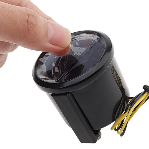 2" 52 mm 12V 0-30 in.Hg Universal Mechanical Electrical Car Vacuum Gauge for Car/Boat/Truck/ATV, External Type Automotive Electrical Vacuum Meter in Saudi Arabia
