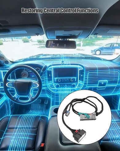 16-PIN Jump Seat to Full Center Console Conversion Harness Fit for Chevrolet Silverado GMC Sierra 2016-2018, Fit for LD HD 2500/3500 2019, Conversion Wiring Harness in Saudi Arabia