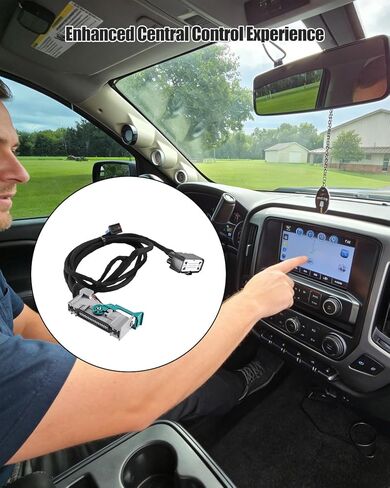 16-PIN Jump Seat to Full Center Console Conversion Harness Fit for Chevrolet Silverado GMC Sierra 2016-2018, Fit for LD HD 2500/3500 2019, Conversion Wiring Harness in Saudi Arabia