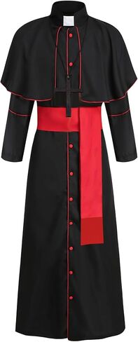 GOLDSTITCH Men's Tunic Costume Halloween Medieval Monk Priest Renaissance Cosplay in Kuwait