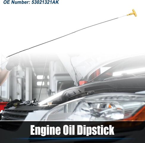 Compatible With Dodge For Ram 2500 3500 2011 2012 2013 2014 2015 2016 2017 Engine Oil Level Indicator Dipstick 53021321AK Engine Oil Level Dipstick in Kuwait