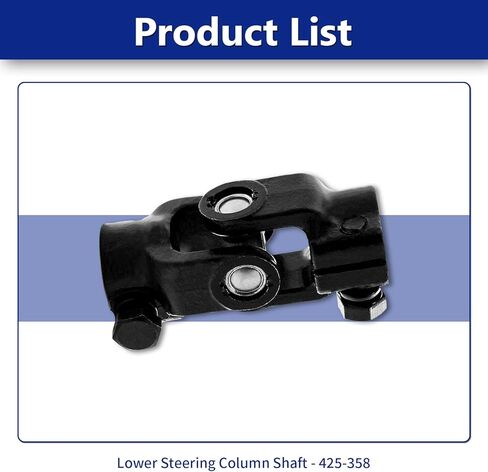 عمود التوجيه السفلي عمود التوجيه U المشترك المتوافق مع 2008-2012 Ford Escape مع 2008-2011 Mazda Tribute مع 2008-2011 Mercury Mariner استبدال 425-358 ZZC032850B 8L8Z3B676E in Kuwait