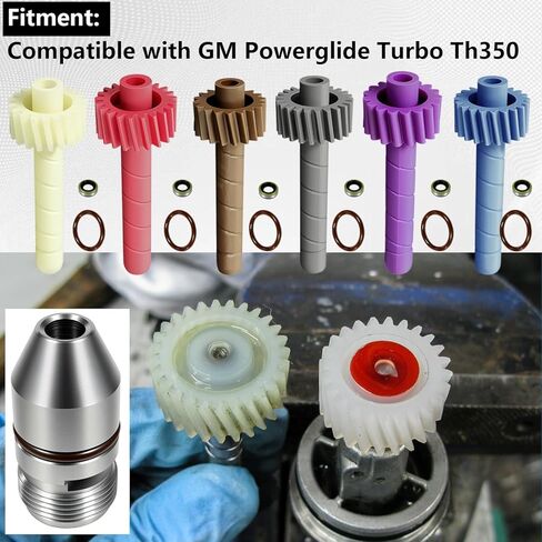 17 18 19 20 21 22 مجموعة سدادات تروس مدفوعة بمقياس السرعة و345215 غطاء رصاصة متوافق مع GM T5، Powerglide، 200 و350 ناقل الحركة Muncie، T10، Super T10، Saginaw 3 & 4 Speed in Kuwait