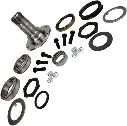 APDTY 175409 Steering Spindle Kit; Compatible With Jeep Models: 1977-1983 CJ5, 1977-1986 CJ7, 1981-1985 Scrambler; Replaces 8128147K in Saudi Arabia