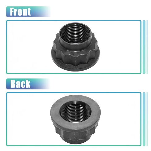 2Pcs Front Axle Shaft Nut Left Right Side for Toyota Camry Corolla Highlander Landcruiser RAV4 Yaris Prius, for Lexus ES300 ES350 GS350 GS450h GX460 RX330 RX350 RX400h RX450h 90177-22001 in Kuwait