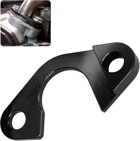Billet Oil Pump Pickup Tube Girdle Brace, Aluminum Oil Pickup Tube Compatible with GM Chevy LS Series Engines GEN III IV LS1 LS2 LS3 LS6 L59 LH6 LQ9 L92 L76 LY2 Hold Down Support in Kuwait