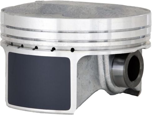 مجموعة من 4 مكابس لـ 02-11 Honda/Acura 2.0L/1998 K20A2/K20Z1/K20Z3 | .50 مم (.020 كبير الحجم) | قطر التجويف 86.50 ملم in Kuwait