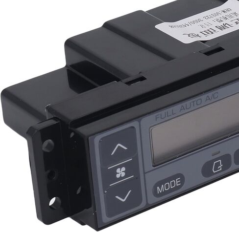 Jeanoko Excavator Air Condition Control Panel Durable Replacement for ZX200 ZX210 ZX270-3, Made of PC Material, for Easy Installation, Fit for Excavator Enthusiasts in Saudi Arabia