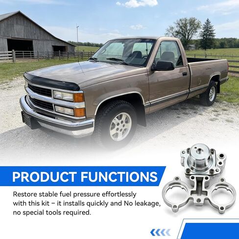 مجموعة منظم ضغط حقن الوقود لسيارة Chevy Blazer Express 2500 C1500 C2500 C3500 K1500 K2500 K3500 1993-1996، لسوبربان تاهو يوكون C1500 C2500 C3500 استبدال 19143609 17112907 in Saudi Arabia